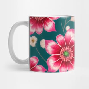 A beautiful flower pattern work Mug